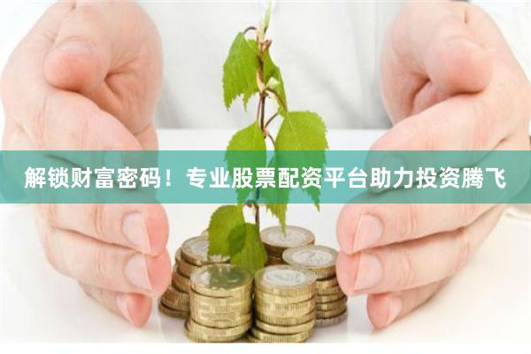 解锁财富密码！专业股票配资平台助力投资腾飞