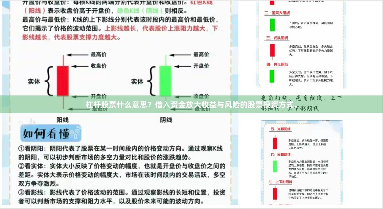杠杆股票什么意思？借入资金放大收益与风险的股票投资方式。